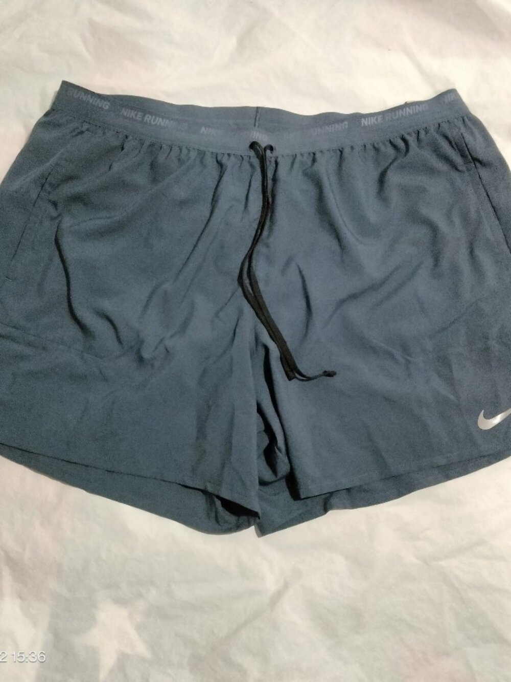NWT Nike Stride Dri-FIT 5" Running Shorts Mens 2XL Slate Blue Liner DM4755-437
